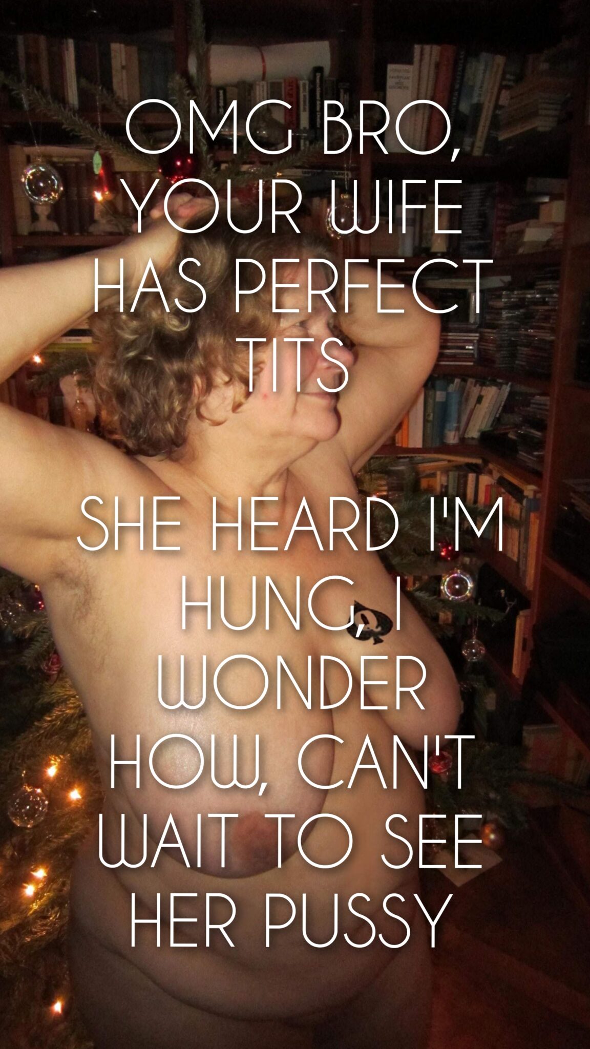 submitted by users my favourite too big cuckold humiliation wife flashing dirty talk cum dump  hotwife caption Omg Bro, Your Wife Has Perfect Tits 