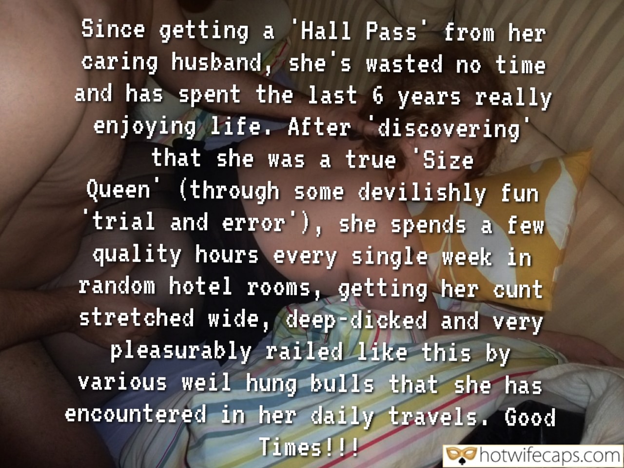 tips texts submitted by users my favourite too big wife flashing cuckold bully cuckold bull bottomless  hotwife caption Since getting a Hall Pass from her caring husband