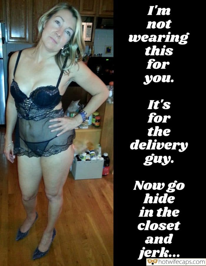 submitted by users my favourite wife flashing  hotwife caption Im not wearing this for you