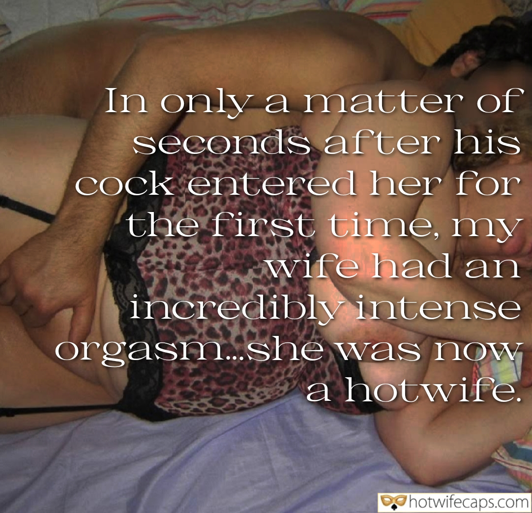 wifesharing texts submitted by users cuckquean captions cuckold stories  hotwife caption A Night of Discovery: Her First Encounter as a Hotwife 