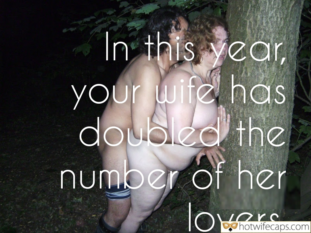 Wife Sharing Submitted by Users 🔥 Cuckold Stories Bull hotwife caption: Outdoor encounter between a partially clad couple in a forest setting, highlighting the psychological intensity of a cuckold dynamic. Did She Really Double Her Lovers This Year?
