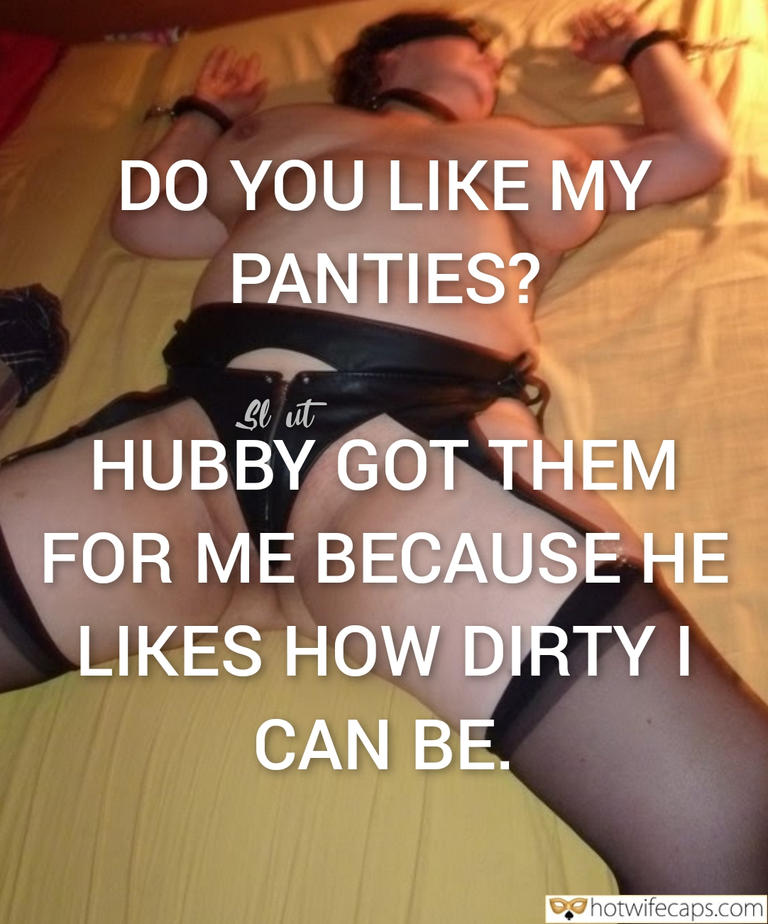 wifesharing submitted by users cuckold stories cuckold bull  hotwife caption Do You Like My Panties? A Hotwifes Intimate Confession 