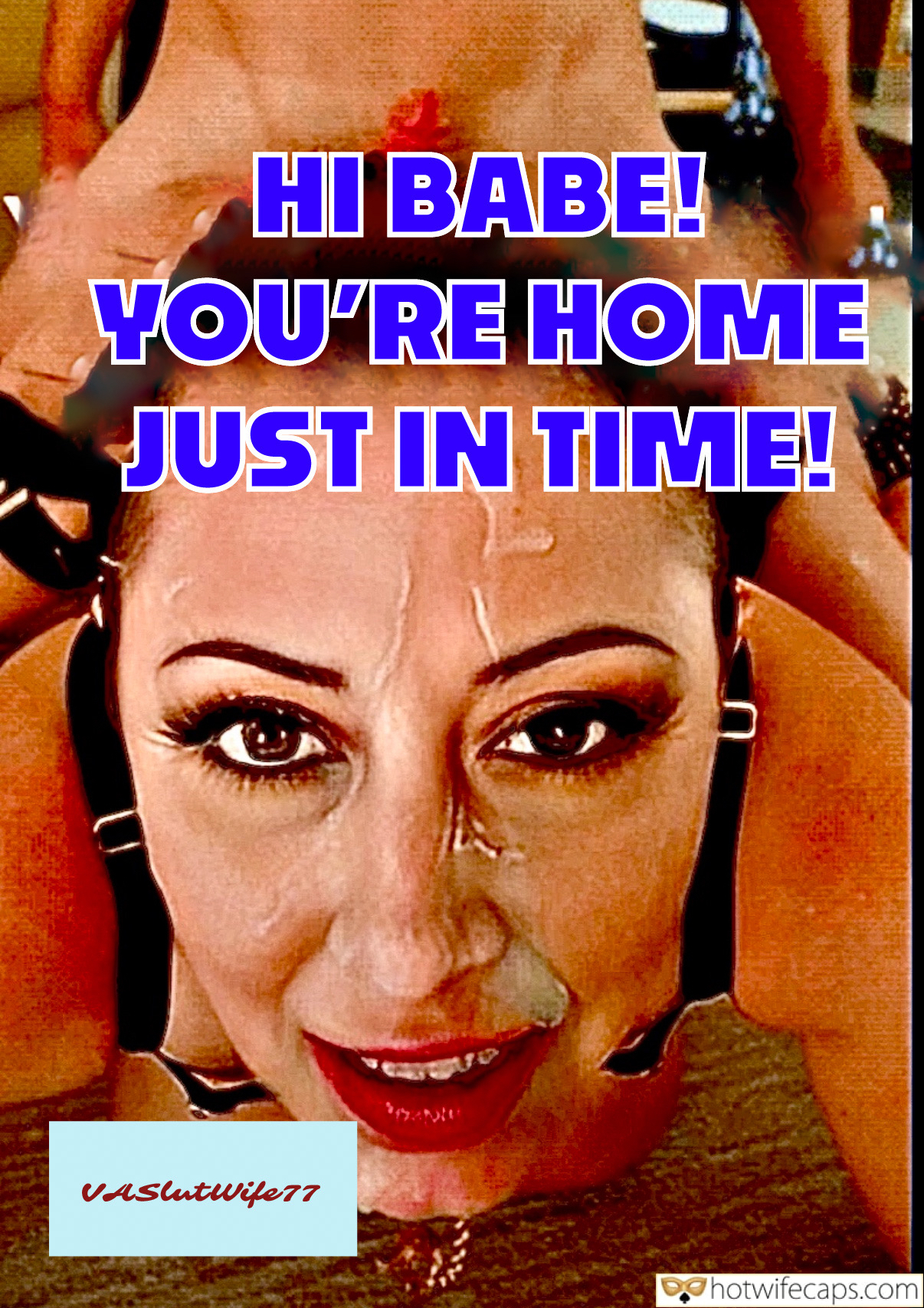 Wife Sharing Submitted by Users π₯ Humiliation Group Sex Cum Slut Cuckold Stories Cuckold Cleanup Creampie Blowjob BBC hotwife caption: I stand there, heart pounding, as I stare at the image. Her face, so familiar and yet so distant, smiles back at me. The text overlay, ‘HI BABE! YOU’RE HOME JUST IN TIME!’, feels like a mocking taunt. I know...