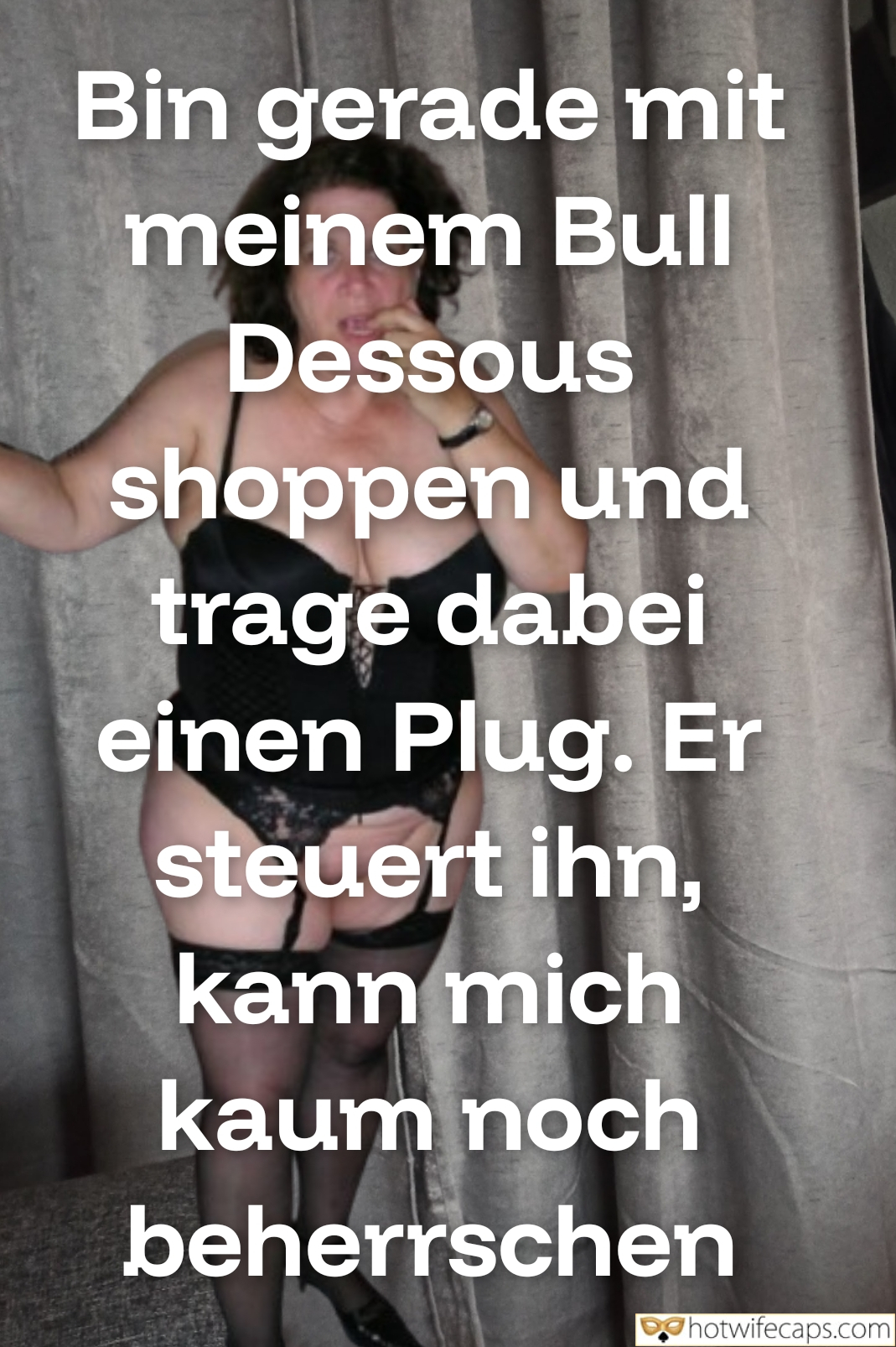 tips texts submitted by users wife no panties my favourite cuckold humiliation wife flashing  hotwife caption Lovely whore with dark hair 