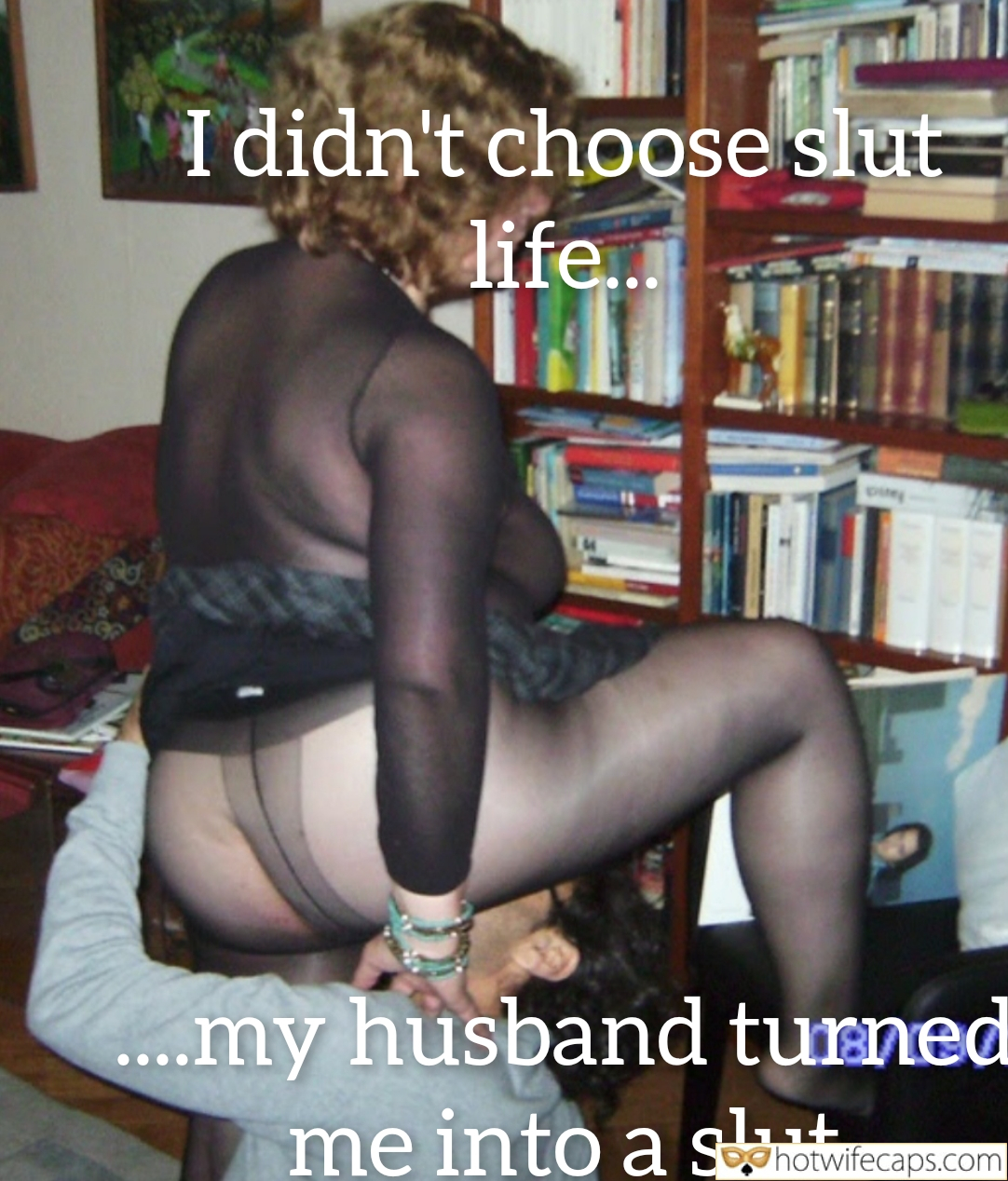wifesharing submitted by users cuckold stories cuckold bull  hotwife caption Husbands Command: A Living Room Submission 