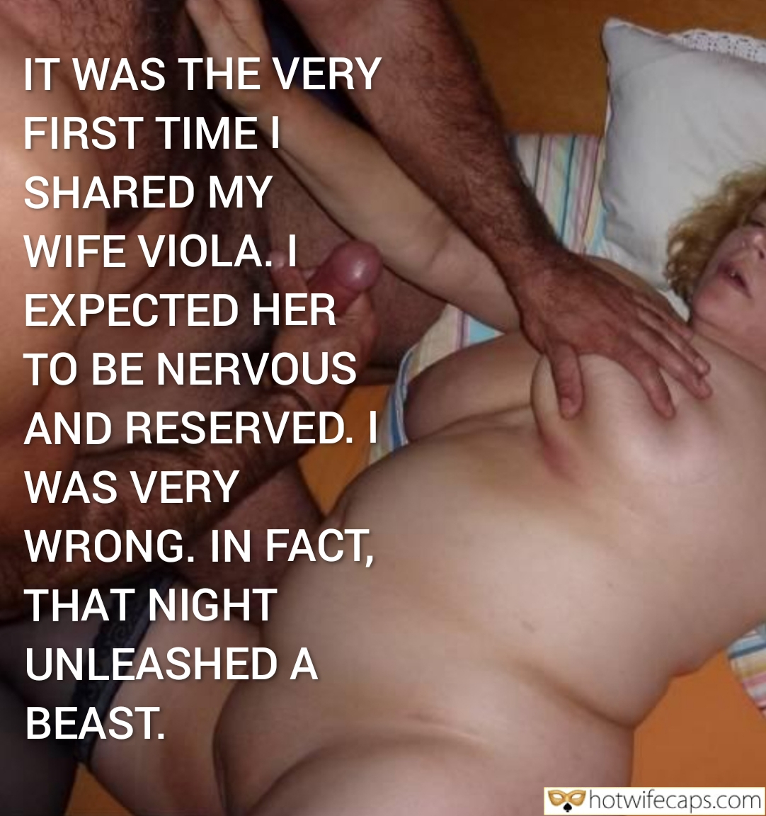 wifesharing submitted by users cuckold stories cheating captions cuckold bull  hotwife caption A Cuckolds First Night: Unleashing the Beast 