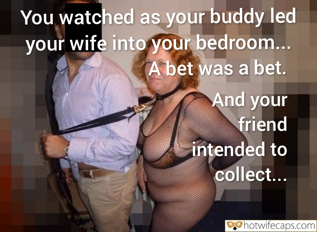 wifesharing submitted by users wife lost bet cuckold stories cuckold bull  hotwife caption Did You Bet Your Wifes Body on a Whim? 