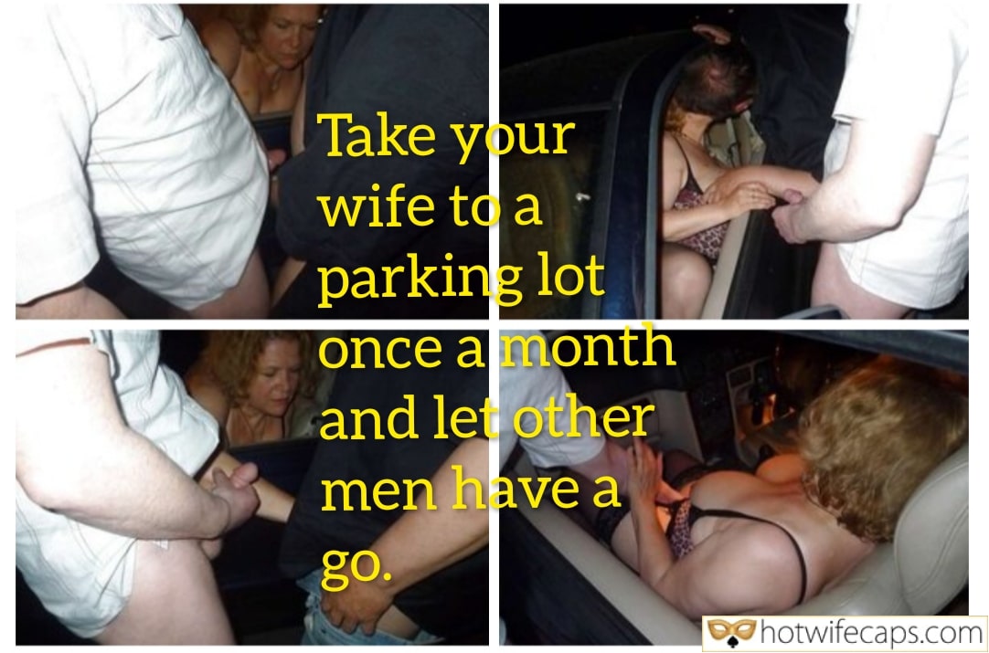 Wife Sharing Submitted by Users 🔥 Public Cuckold Stories Cheating Bull hotwife caption: A cuckold's perspective on monthly wife-sharing rituals in parking lots, exploring power dynamics and humiliation in explicit detail. Monthly Parking Lot Swap: Sharing My Wife’s Delights