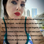 hotwife massage captions
