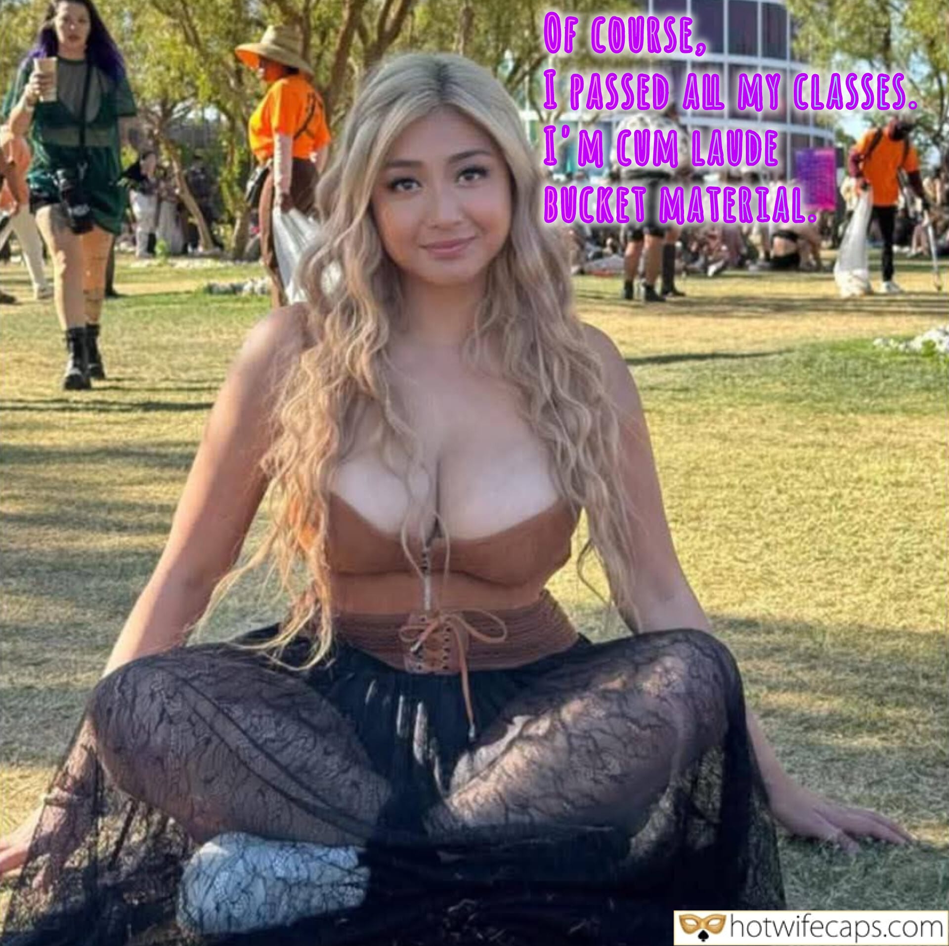 Wife Sharing Submitted by Users 🔥 Dirty Talk Cum Slut Cuckold Cleanup hotwife caption: A young woman, half-dressed in a costume, sits on a boulder at a festival, celebrating her cum laude graduation with a wild secret. She flaunts her academic ... Graduation Day Confessions: A Cum Laude’s Wild Secret