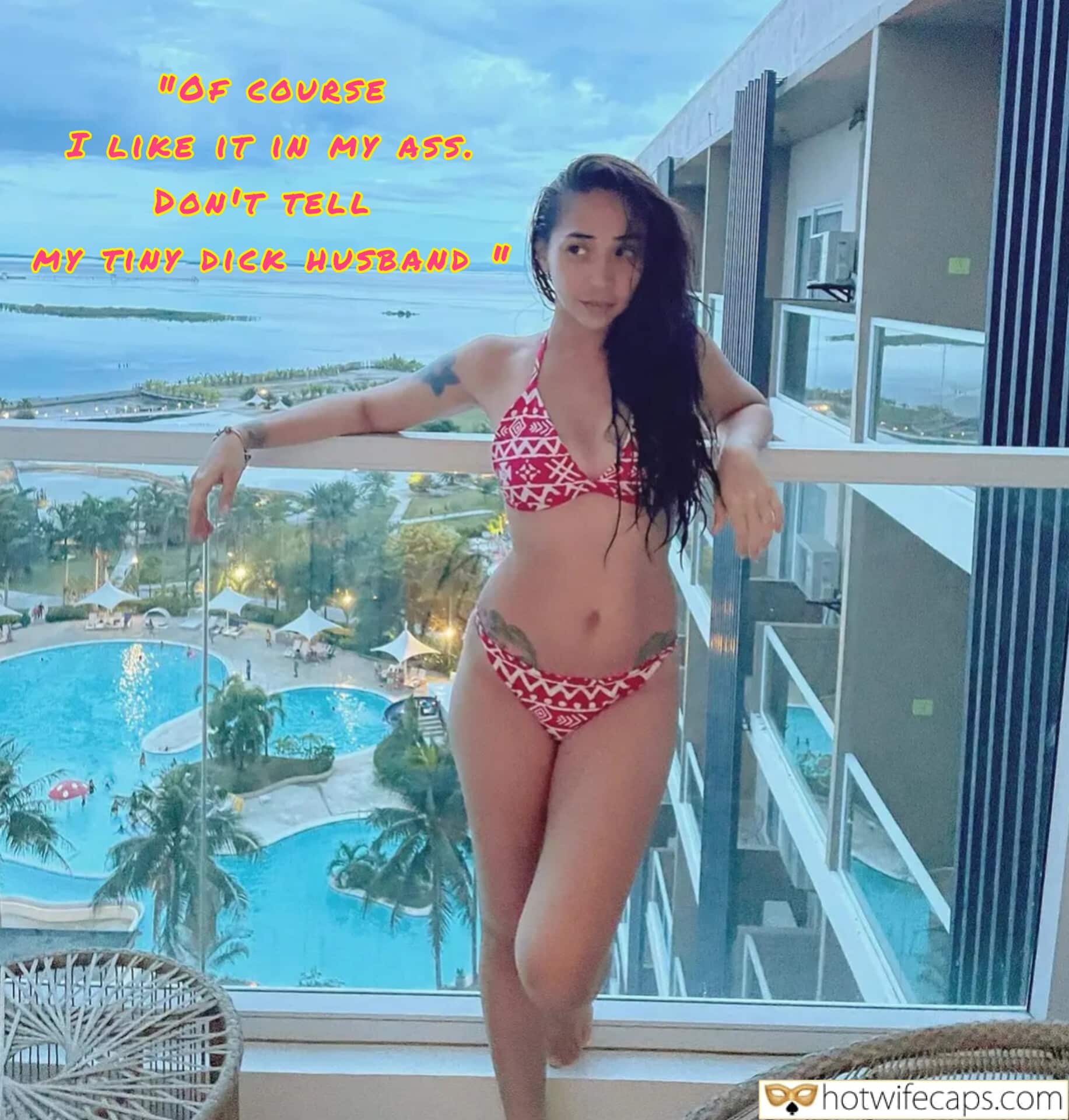 Submitted by Users 🔥 Cum Slut Cuckquean Cuckold Stories Anal hotwife caption: A hotwife's secret desires unfold on a tropical balcony, where she indulges in forbidden pleasures while keeping her husband in the dark. Secret Desires on the Balcony