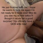 qos tattoo porn caption