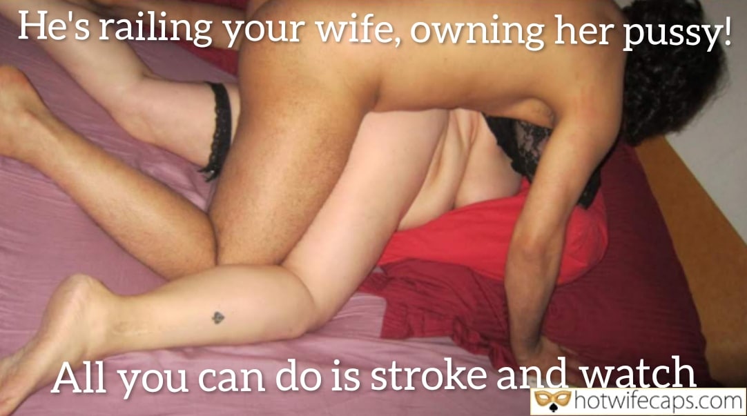 Wife Sharing Submitted by Users 🔥 Cuckold Stories Bull hotwife caption: A cuckold watches as another man dominates his wife in a bedroom setting, feeling a mix of jealousy and arousal. Watching Him Own Her: A Cuckold’s Nightmare