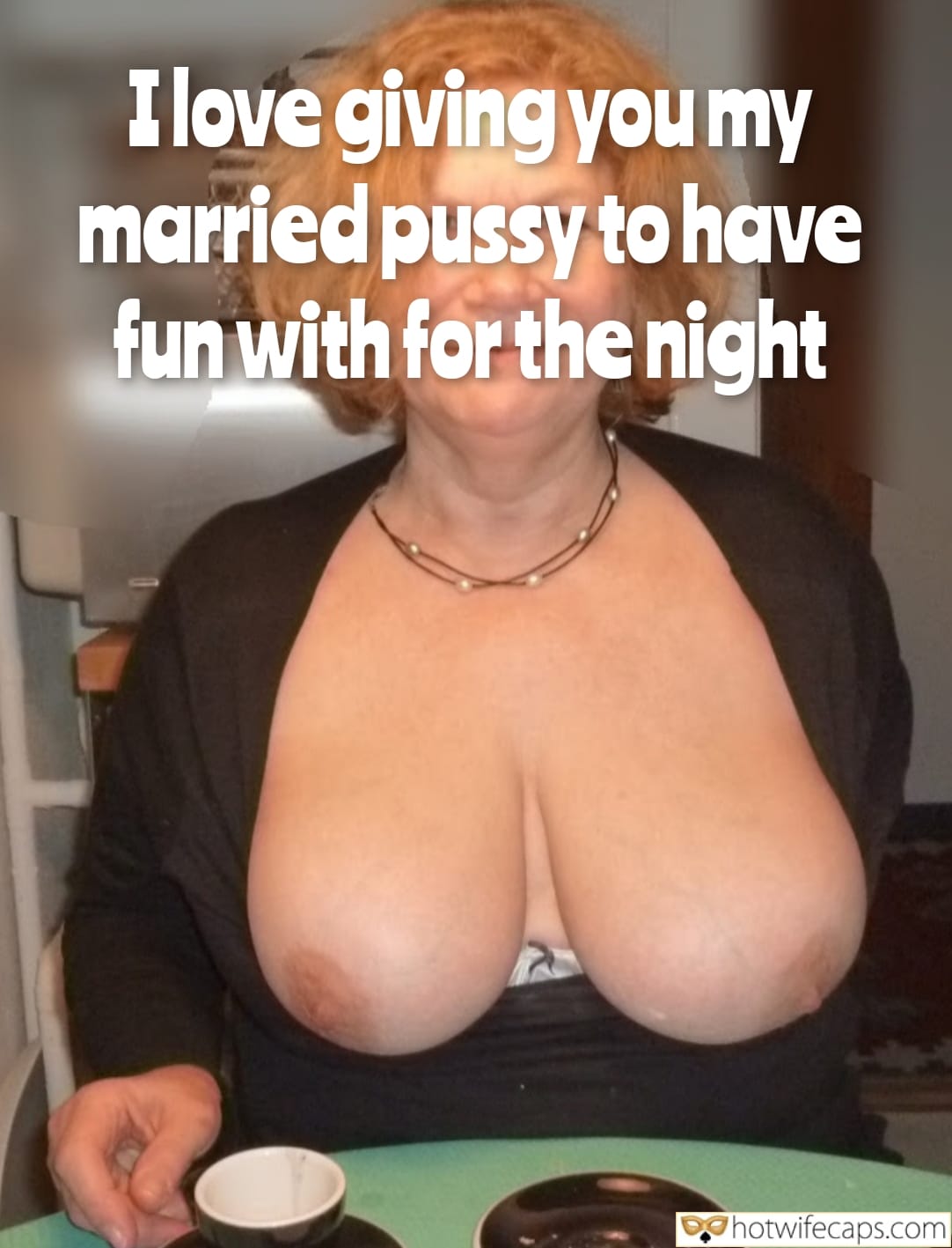 Wife Sharing Submitted by Users 🔥 Cuckold Stories Bull hotwife caption: A married woman shares an intimate moment, offering herself for a night of pleasure, surrounded by symbolic items on a well-lit table. Married and Ready: A Night of Shared Pleasure