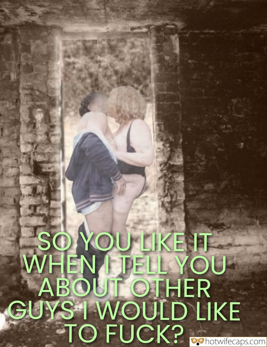 wifesharing submitted by users cuckold stories cuckold bull  hotwife caption Does She Enjoy Fantasizing About Other Men?