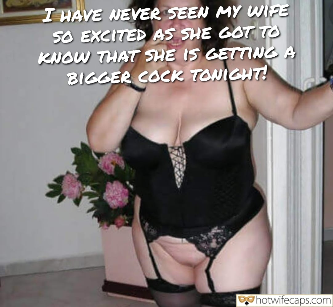 wifesharing submitted by users cuckold stories cuckold bull bigger dick  hotwife caption Her Excitement Over His Arrival
