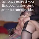 creampie cleaning captions