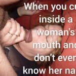 slut wife cum caption