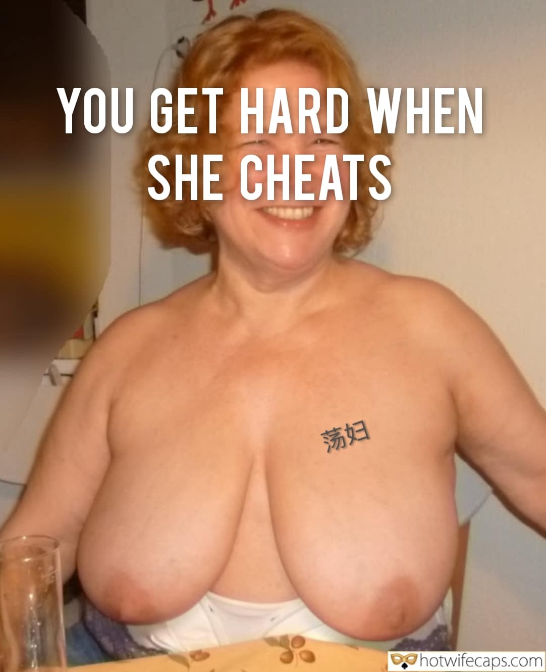 Wife Sharing Submitted by Users 🔥 Cuckold Stories Cheating hotwife caption: A cuckold's perspective on watching his wife ride another man in their kitchen, with explicit details of her body and the power dynamic. Riding His Cock While He Watches: My Husband’s Humiliation