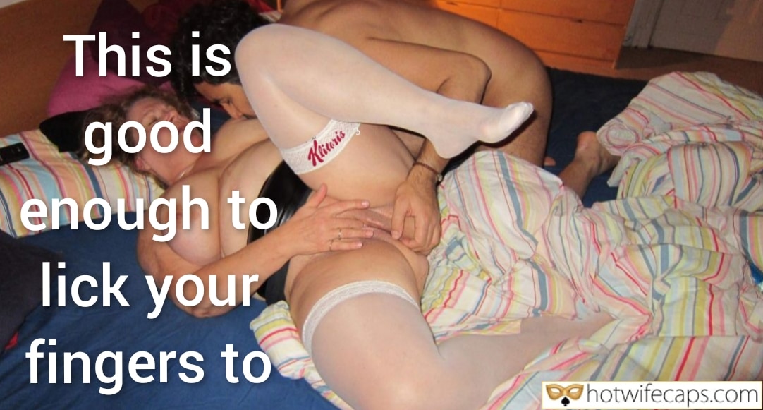 Wife Sharing Submitted by Users 🔥 Cuckold Stories Bull Bottomless hotwife caption: A cuckold's hand on a woman's clit while a bull performs vaginal sex, showcasing a bedroom power dynamic with explicit details. Her Cuck’s Hand on My Klit: A Bull’s Delight