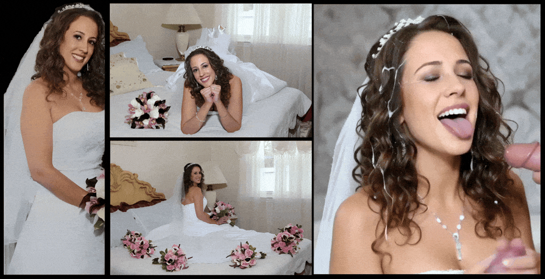 Submitted by Users 🔥 Gifs Cum Slut Cheating hotwife caption: A collage featuring a bride in various bedroom settings, hinting at a hotwife's secret life and desires. Explores themes of elegance and passion. Bridal Bed Confessions: A Hotwife’s Secret Day