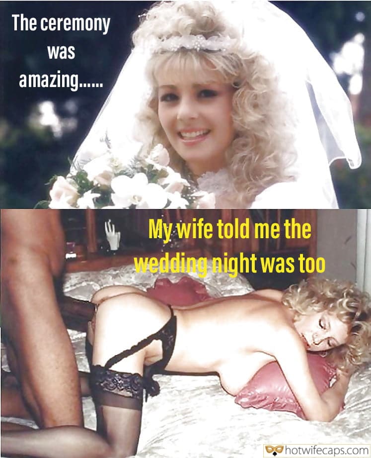 Wife Sharing Submitted by Users 🔥 Cum Slut Cheating hotwife caption: Cuckold husband watches as his new bride, Nancy, 28, shares details of her wedding night, hinting at intense pleasure with another man. The psychological int... Did My Wife Enjoy Her Wedding Night More Than Me?