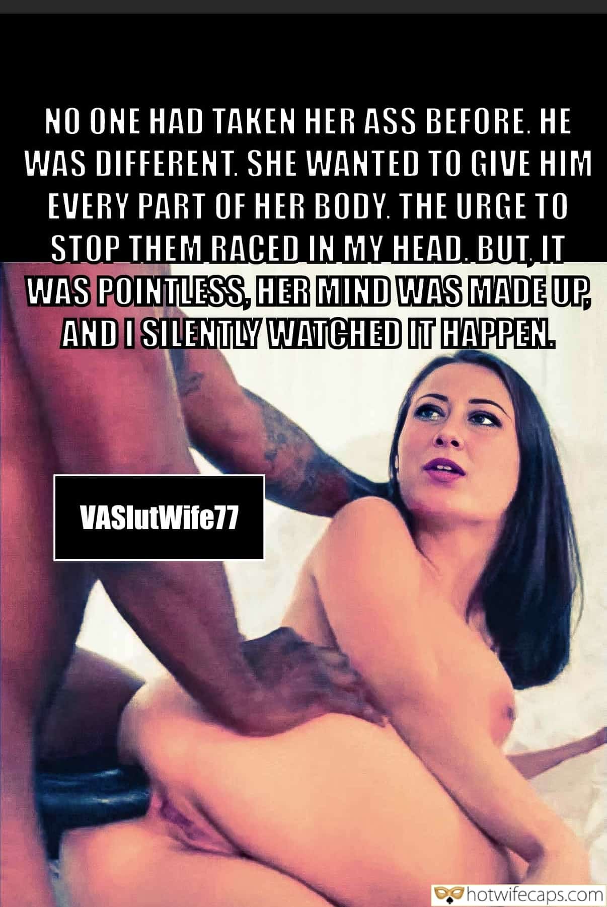 Submitted by Users 🔥 Humiliation Cuckold Stories Bull Anal hotwife caption: Cuckold husband watches as his wife takes her first anal with a muscular bull, surrendering completely to his control and dominance. Her First Anal With the Bull: A Cuckold’s Nightmare