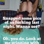 cheating milf caption