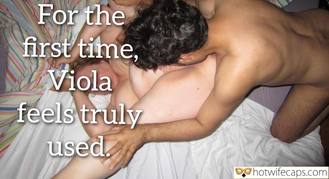 wifesharing submitted by users cuckold stories cuckold bull  hotwife caption Curvy MILF Gets Pounded in Doggy: Her First Time Feeling Used