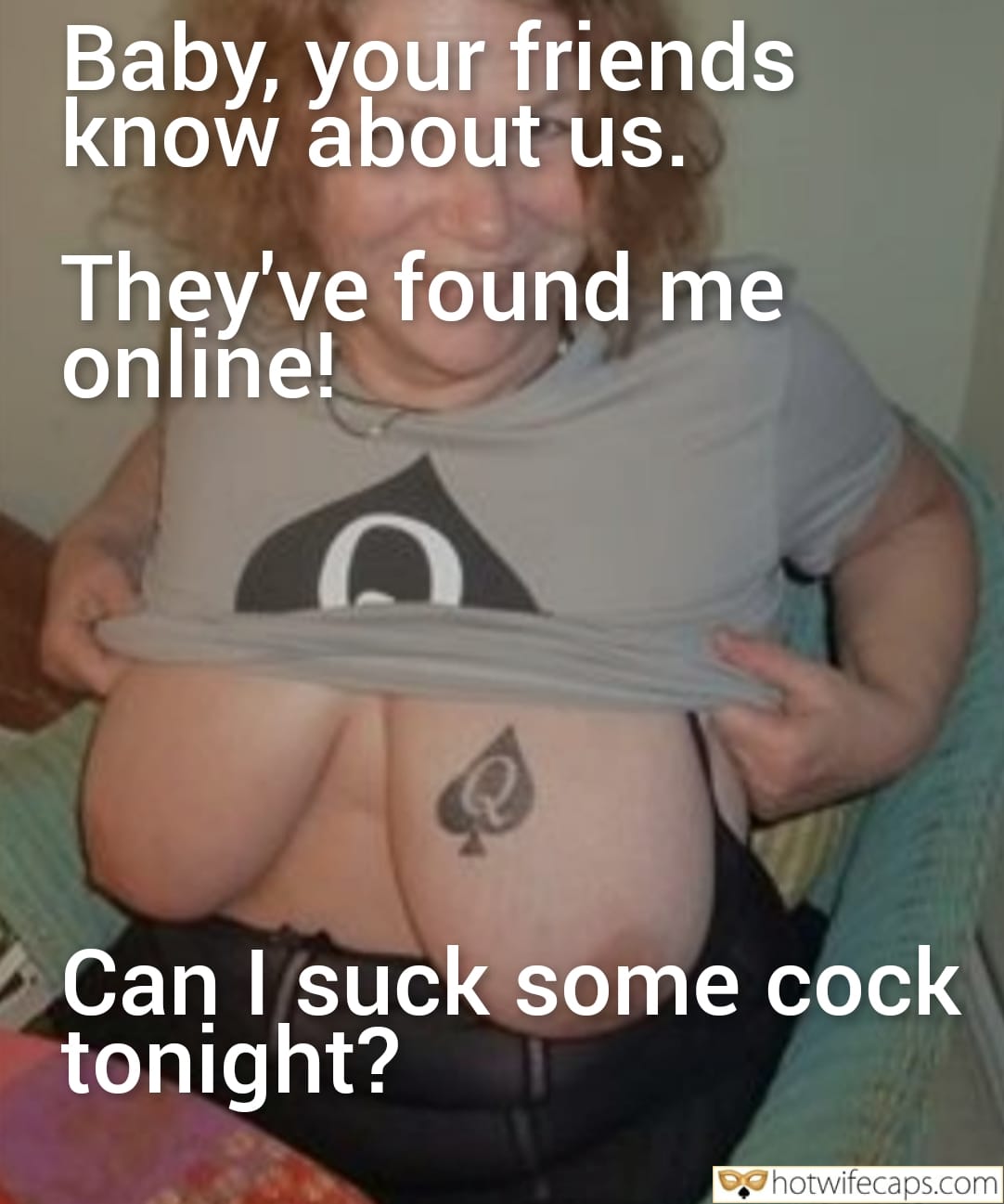 wifesharing submitted by users cuckold stories cheating captions cuckold bull  hotwife caption Cuckolds Nightmare: Friends Know About Our Secret