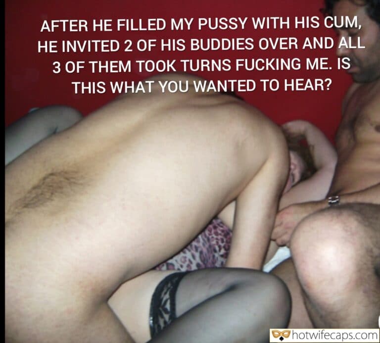 Hotwife’s Gangbang Confession: Filled and Shared