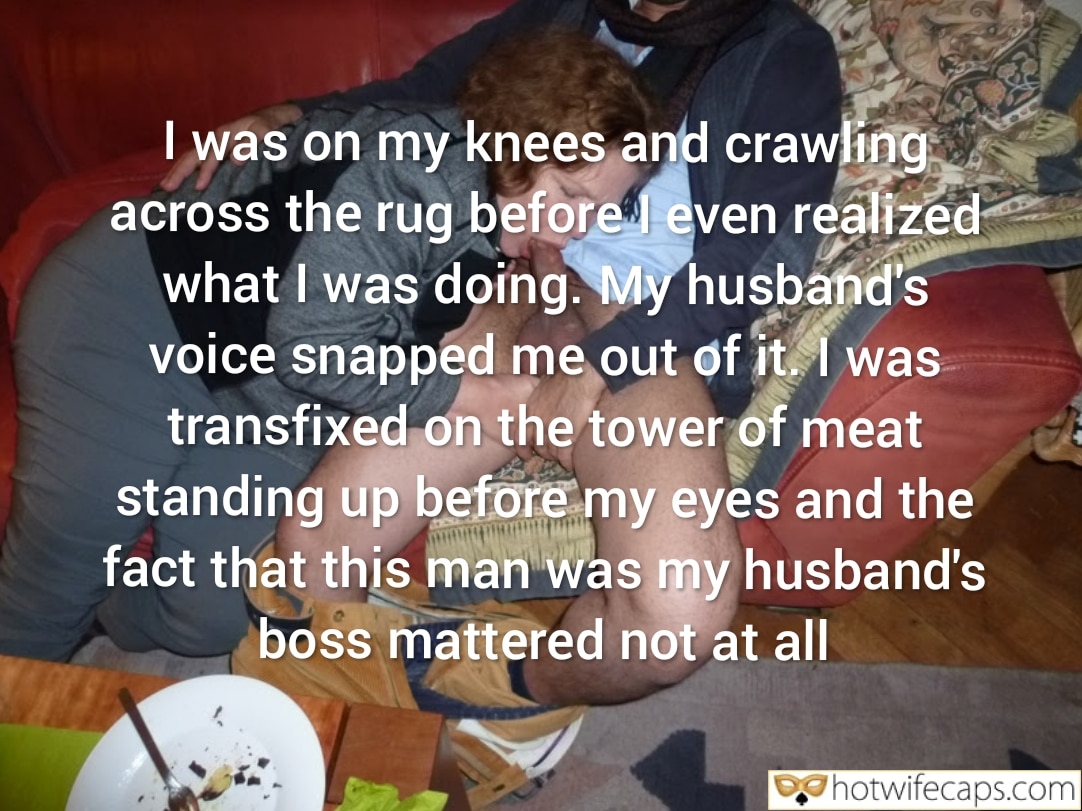 Wife Sharing Submitted by Users 🔥 Cum Slut Cuckold Stories Creampie Cheating Boss Blowjob Bigger Cock hotwife caption: A hotwife's submission to her husband's boss, exploring power dynamics and obedience in a corporate setting. Who’s the Boss When My Husband’s Boss Takes Control?