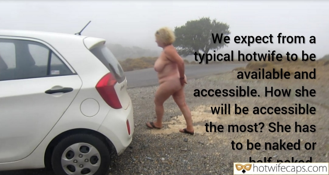 Wife Sharing Submitted by Users 🔥 Friends Cum Slut Cuckold Stories Creampie Cheating Bull Bottomless hotwife caption: A nude hotwife stands by a car on a gravel roadside, her thick curves and hairy pussy visible. She's available, waiting, her body a statement of her role. Roadside Hotwife: Naked and Available