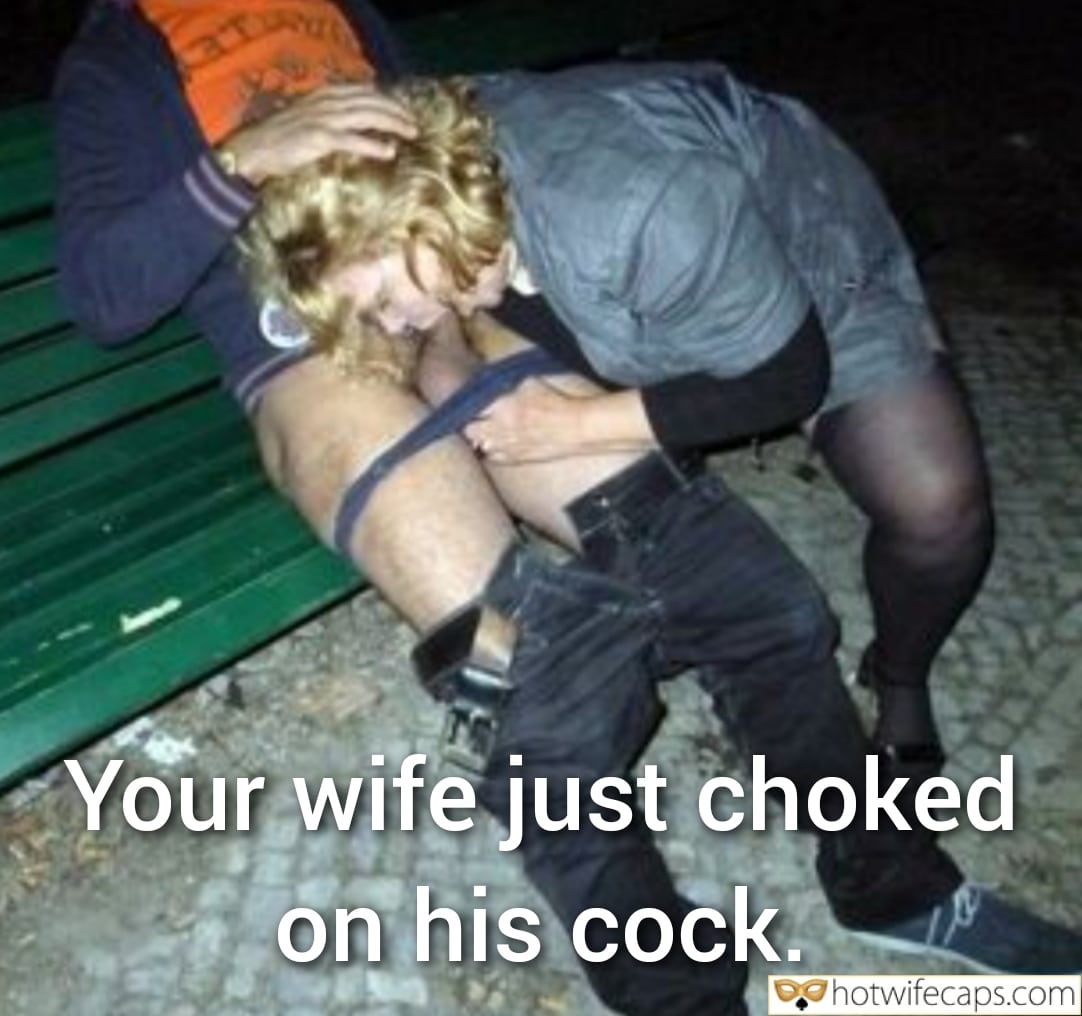 Wife Sharing Submitted by Users 🔥 Public Cum Slut Cuckold Stories Creampie Cheating Bull Boss Blowjob hotwife caption: Wife performs deep throat on bull in public park, submitting to his control while wearing black thong and stockings. Scene captures outdoor taboo. Afternoon Delight: Wife Deepthroats Bull in Public