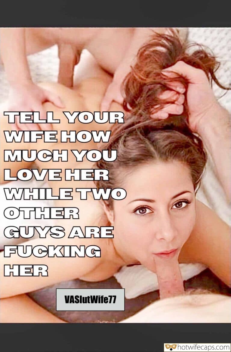 A Night Any True Cuck Will Remember Forever – the Night She Was First Spit-Roasted in Front of You. It’s Happened Many Forgotten Times Since. but the First Time Sticks.
