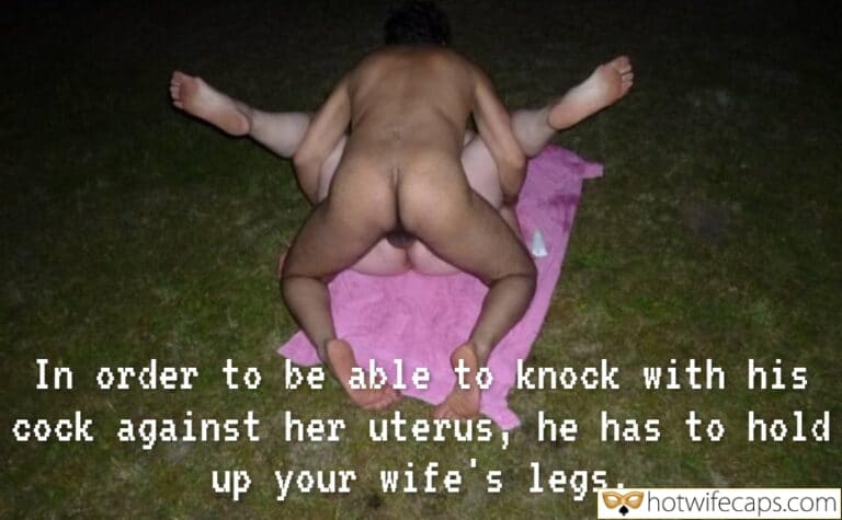 Latino Bull Dominates Thick White Wife in Doggy-Style Outdoors