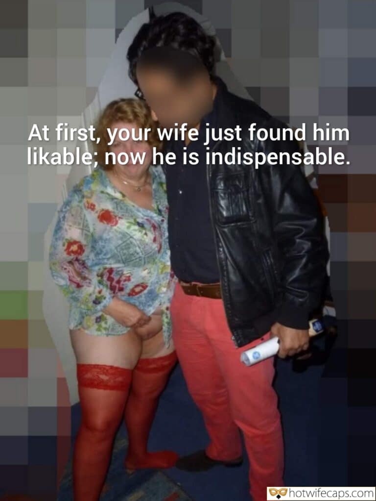 Wife’s Hands on Her Crotch as Her Husband’s Hand Covers Her Pussy