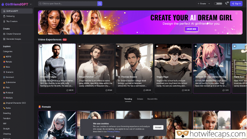 porn blog  hotwife caption Best NSFW AI Girlfriend Apps and Websites in 2026 