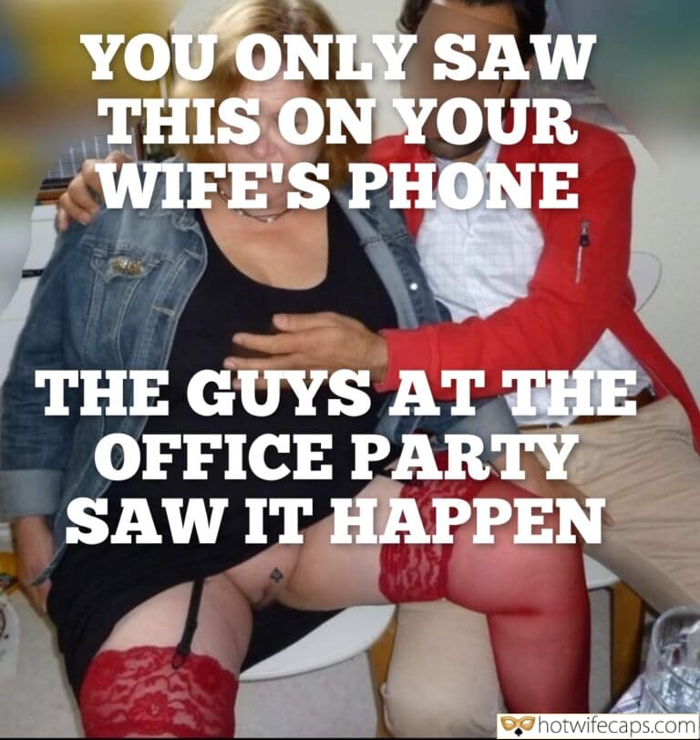 Did You See What Happened at the Office Party?