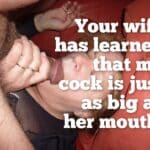 wife sharing captions