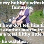 naked wife captions