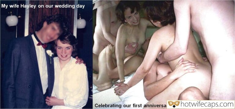 Wife’s First Anniversary Surprise: A Wild Group Sex Fuckfest