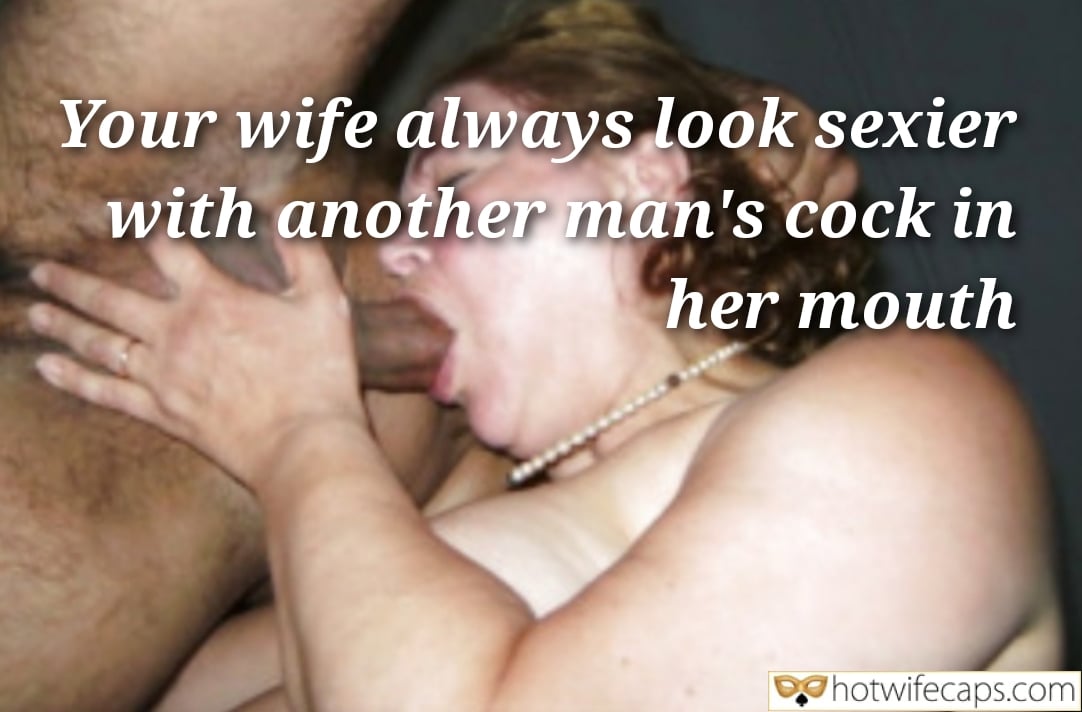 wifesharing submitted by users friends cuckold stories cheating captions cuckold bull blowjob  hotwife caption A Husbands Secret Desire: Watching His Wife Deep Throat Another Man