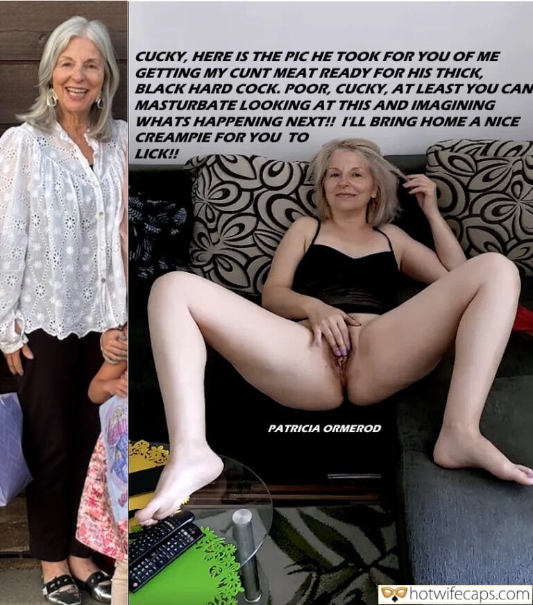 Granny Patricia’s Cuckquean Delight: Before and After