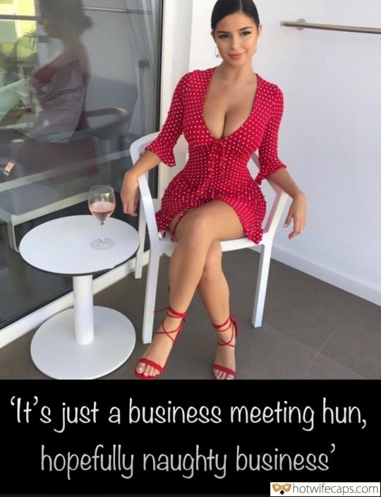 My Husband’s Boss Knows I’m Not Wearing Underwear