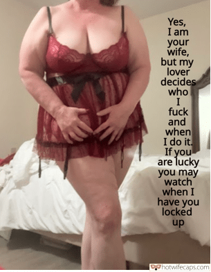 Wife Sharing Submitted by Users 🔥 Cum Slut Cheating Chastity hotwife caption: Hotwife shares her experience of being controlled by her lover, exposing her body and desires in a bedroom setting. Hotwife Reveals Her Lover’s Control Over Her Sex Life