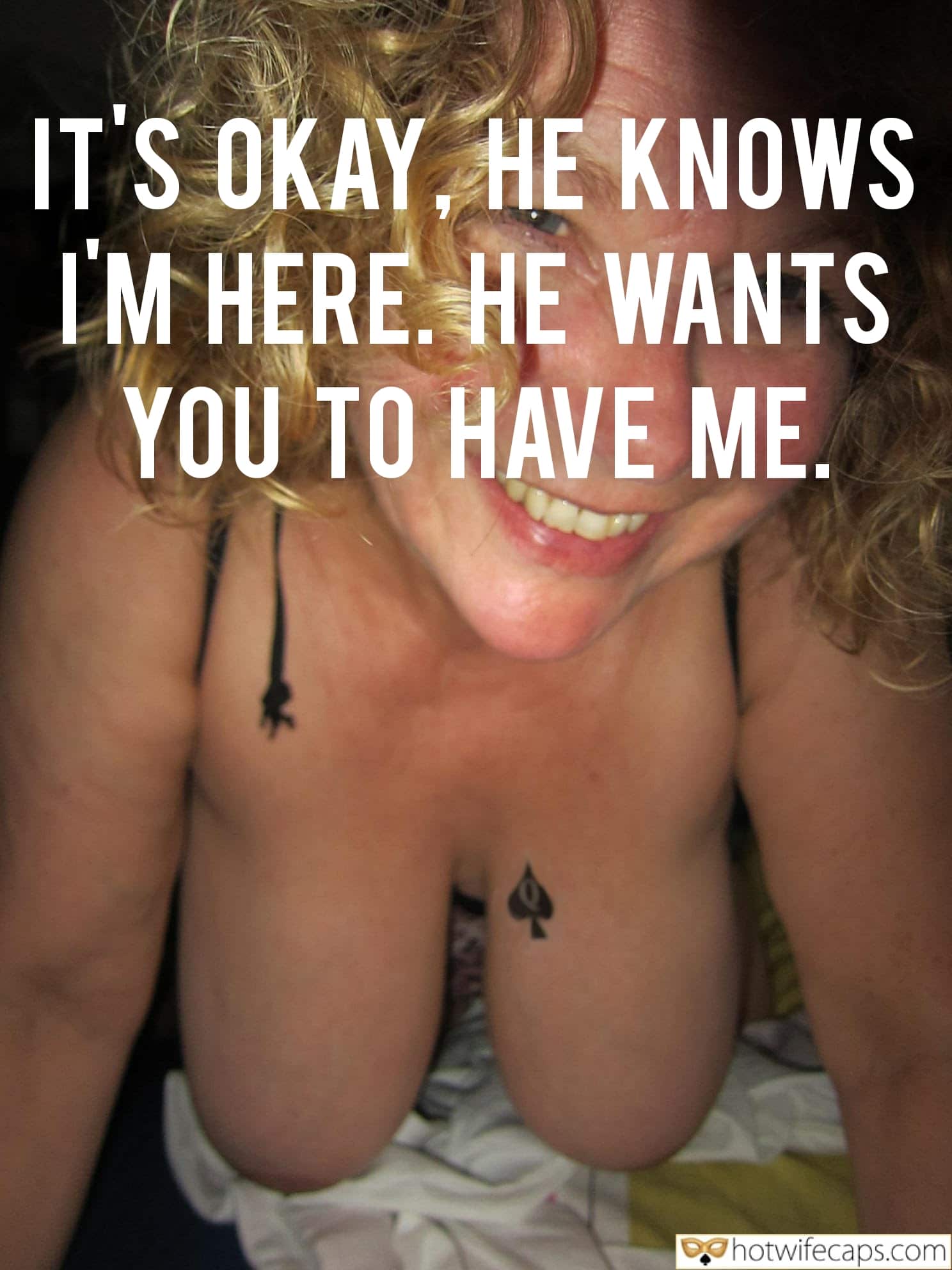 submitted by users friends cheating captions hotwife challenge bigger dick  hotwife caption A Moment of Submission: Her Body, His Command